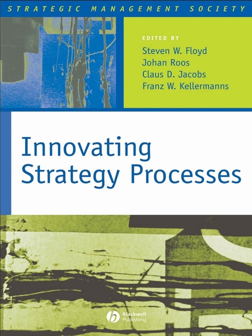 Cover image for Innovating Strategy Processes